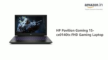 HP Pavilion Gaming 15-cx0140tx FHD Gaming Laptop (8th Gen i5